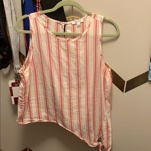 made well cute stripped top!!!